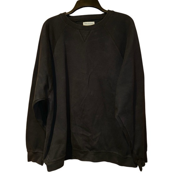 Bullock & Jones Men’s Black Crewneck Sweatshirt‎ Size XL - Picture 1 of 9